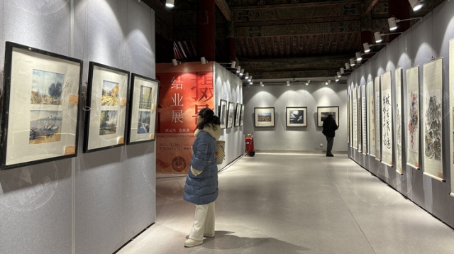 視頻 | 2023年南通市文化館書畫、攝影班結業展正在展出