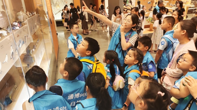 走近國寶化石 開啟侏羅紀奇幻之旅 | 南通博物苑“七彩夏日·通博seek自然行”活動精彩上演